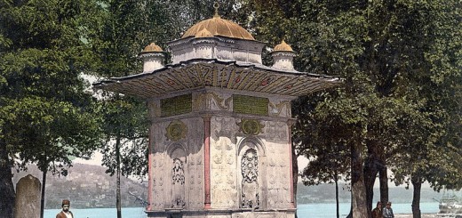 Фонтан в Küçüksu (Михрима Валиде Султан) в начале 20 в.